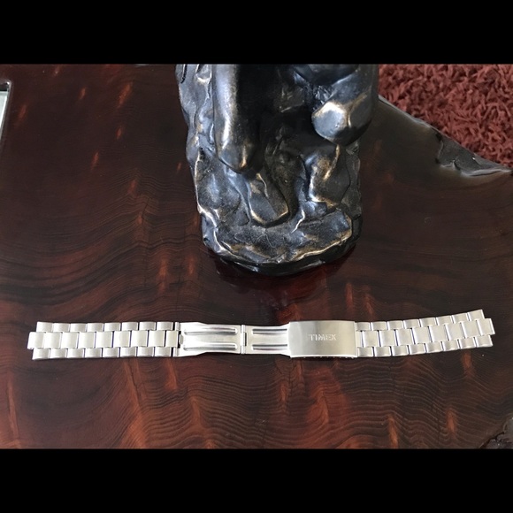 Vtg Men’s Timex Stainless Steel Band - Picture 4 of 4